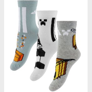 adidas Performance Strmper - 3-pak - LK Minecraft - Wosa/Mgreyh