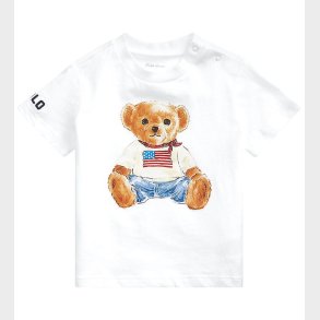 Polo Ralph Lauren T-shirt - Hvid m. Bamse