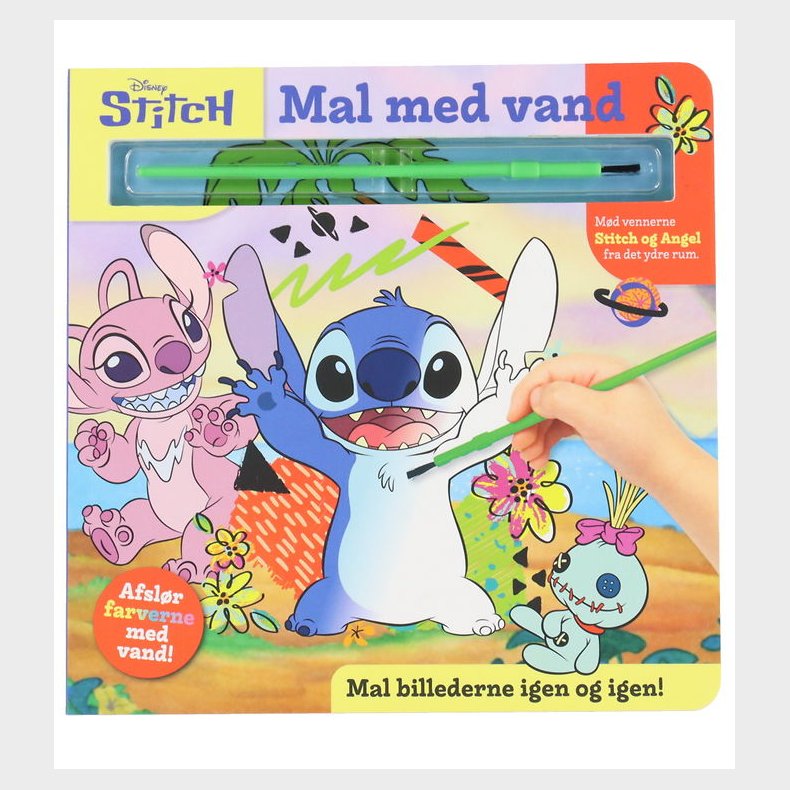 Alvilda Malebog - Mal Med Vand - Disney Stitch