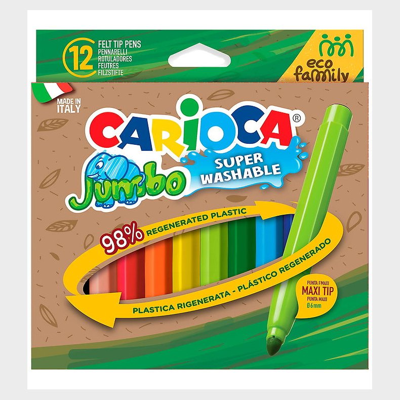 Carioca Tuscher - 12 stk. - Maxi