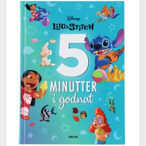 Forlaget Carlsen Bog - Fem Minutter I Godnat - Lilo Og Stitch