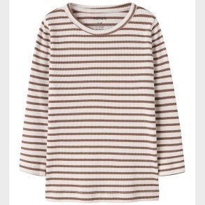 Name It Bluse - Rib - Noos - NmnBani - Toasted Coconut