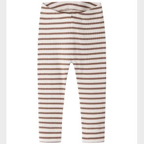 Name It Leggings - Rib - Noos - NbnBani - Toasted Coconut