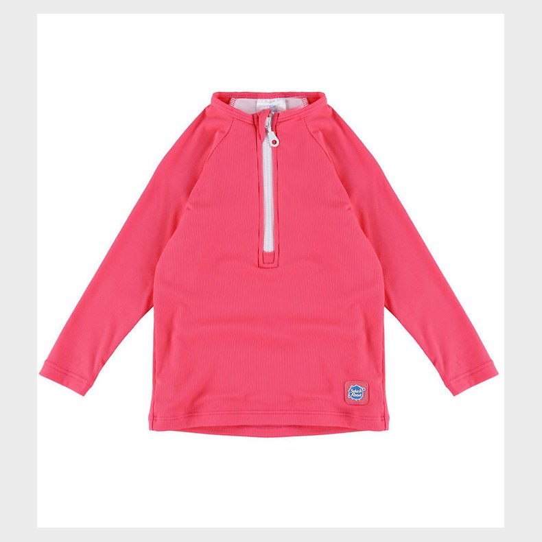 Splash About Badebluse - UV40+ - Rib - Pink