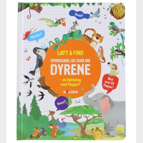 Forlaget Bolden Bog - Lft og Find - Sprgsml Og Svar Om Dyrene