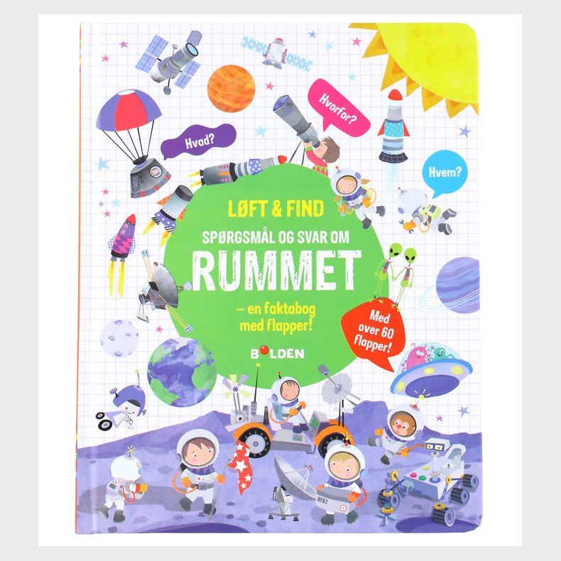Forlaget Bolden Bog - Lft og Find - Sprgsml Og Svar Om Rummet