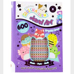 Forlaget Bolden Aktivitetsbog - Squishmallows Jewel Art