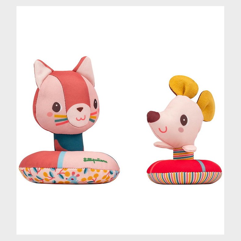 Lilliputiens Badeleget�j - 4-pak - Jeanne og Nina Badeleg