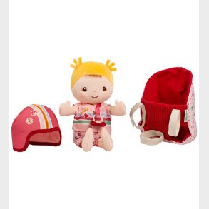 Lilliputiens Dukke m. Cykelstol - Baby Lena