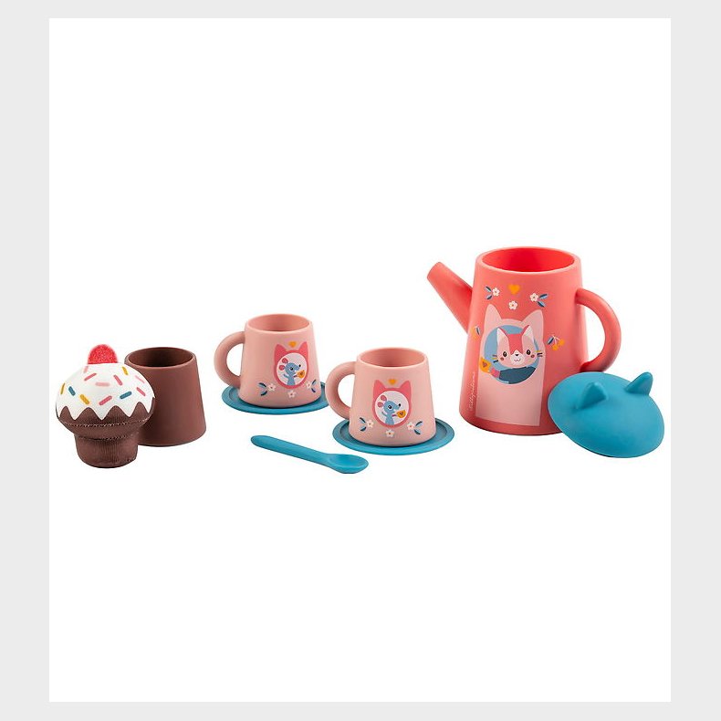 Lilliputiens Badeleget�j - Te-S�t - Katten Jeanne