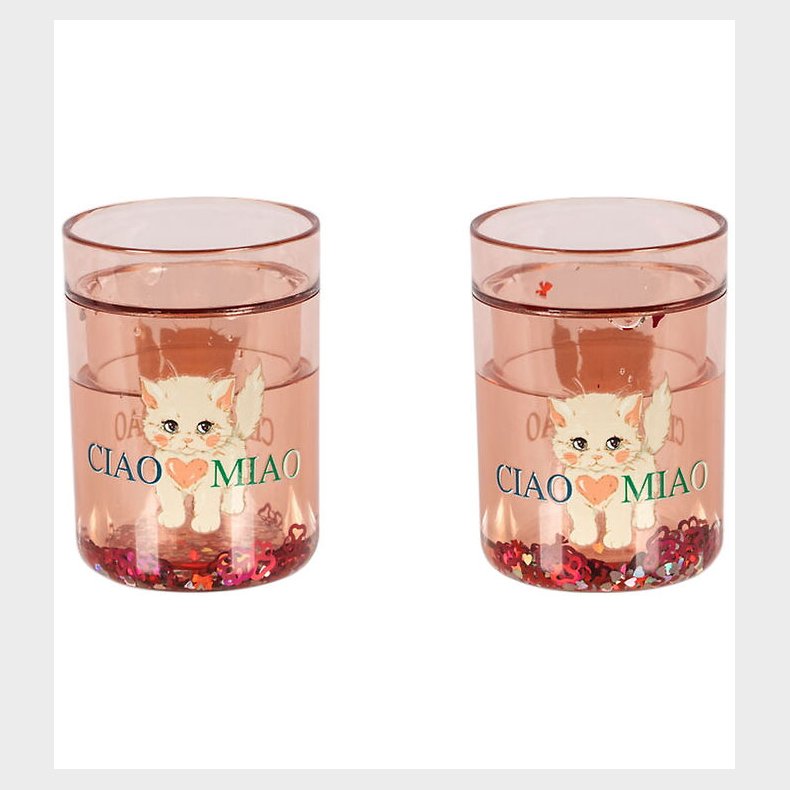 Konges Sljd Glitterkopper - 2-pak - Ciao Miao