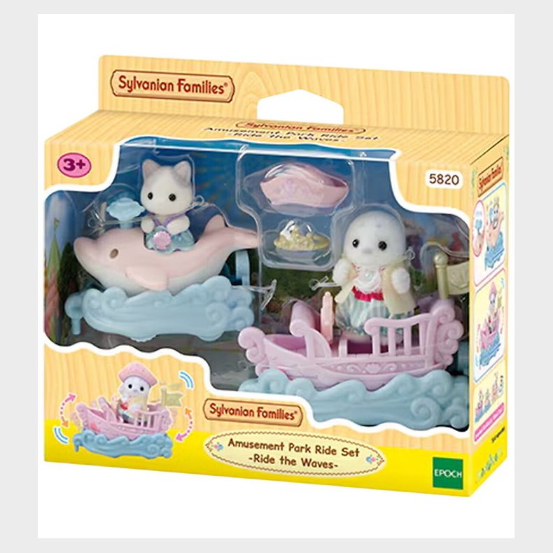 Sylvanian Families - Amusement Park Ride Set - Ride The Wales -