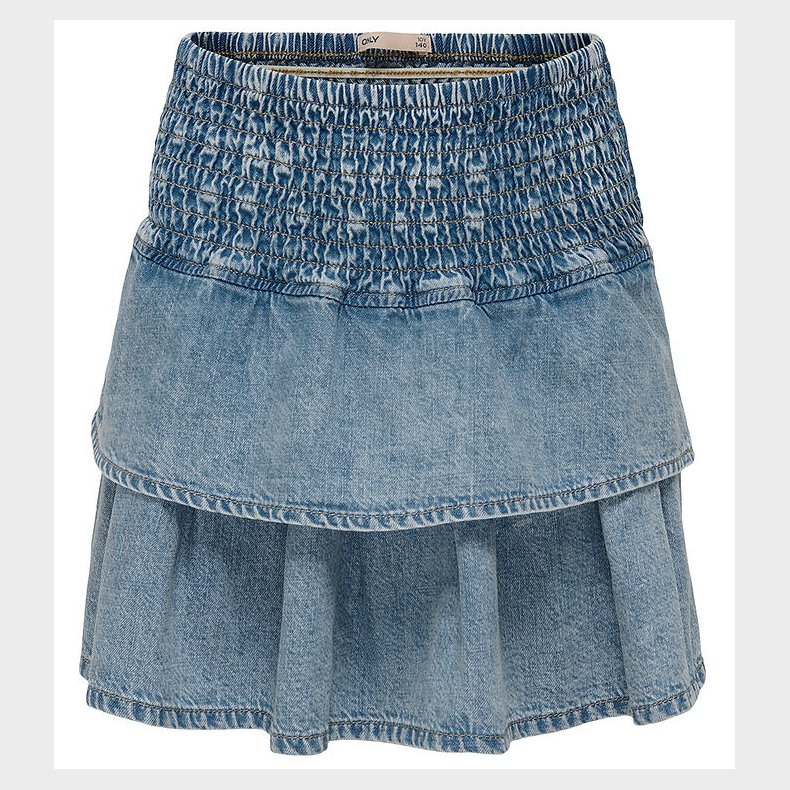 Kids Only Denimnederdel - KogPaula - Light Blue Denim