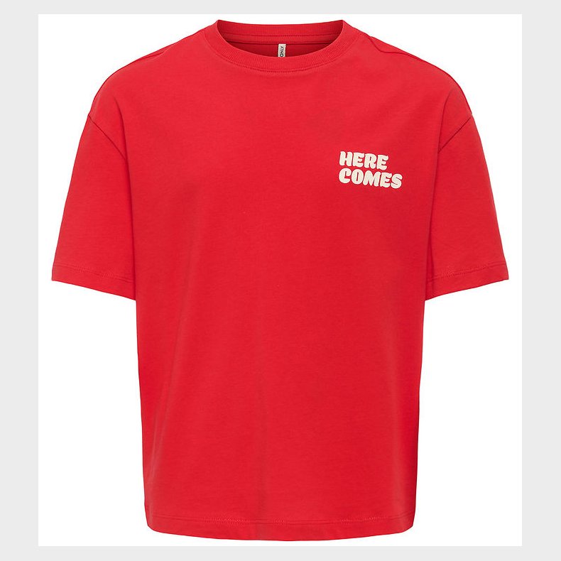 Kids Only T-shirt - KogEllie - High Risk Red/Trouble