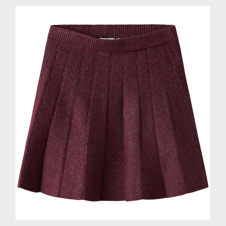 Name It Nederdel - Strik - NkfSonia - Burgundy