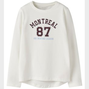 Name it Bluse - NkfVix - Cloud Dancer/Montreal