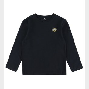 Name it Bluse - NkmVimpel - Black/Hockey