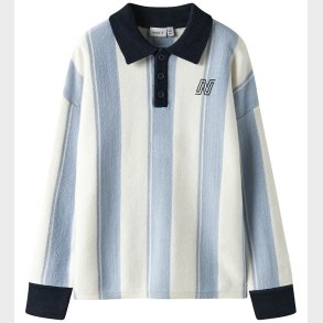 Name it Bluse - NkmSima - Strik - Kentucky Blue