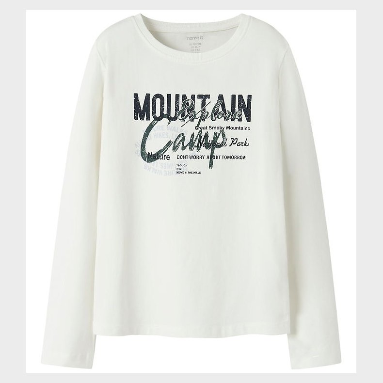Name it Bluse - NkmVux - Cloud Dancer/Camp