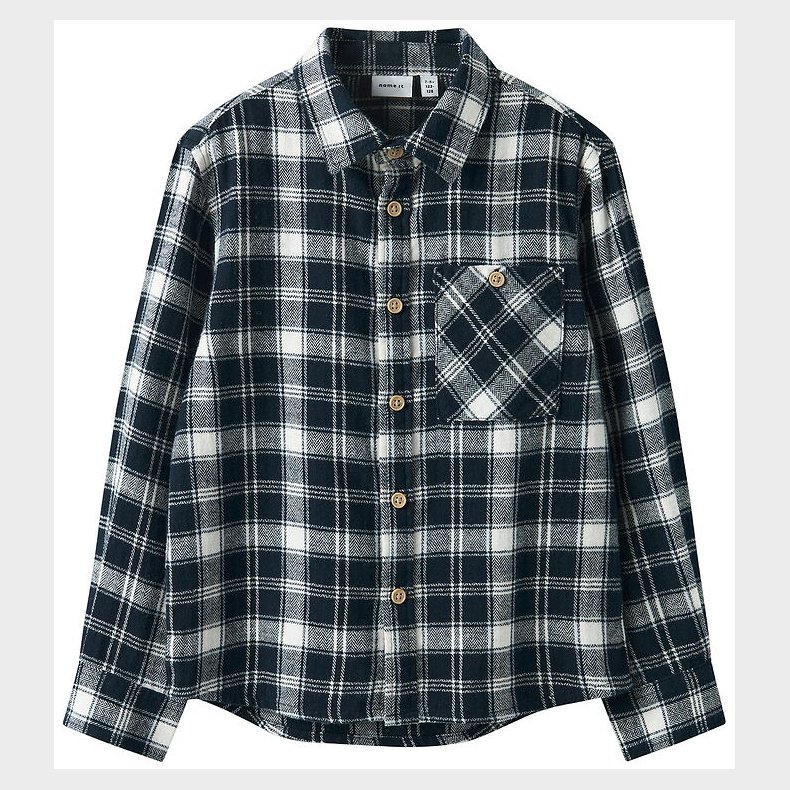 Name it Skjorte - NkmSunda - Navy Blazer