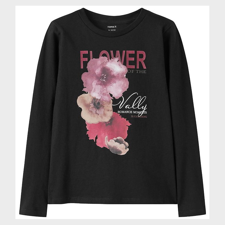 Name it Bluse - NkfSaga - Black