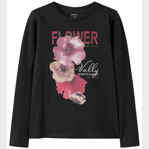 Name it Bluse - NkfSaga - Black