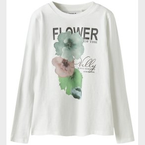 Name it Bluse - NkfSaga - Bright White