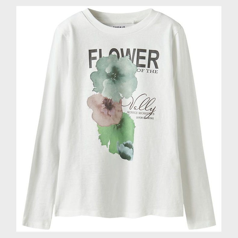 Name it Bluse - NkfSaga - Bright White