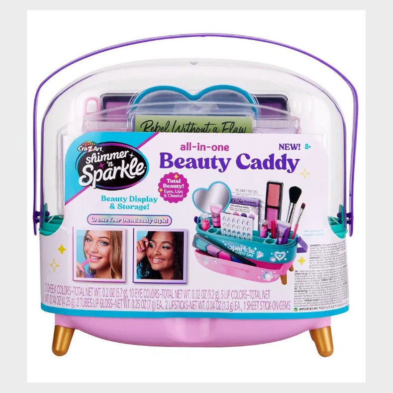 Shimmer N Sparkle Sminke - All In One Beauty Caddy