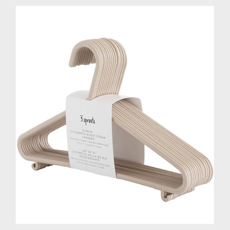 3 Sprouts B�jler - 15-pak - 29,5 x 17,5 cm - Beige