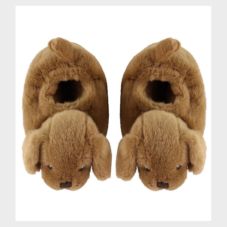 Konges Sljd Hjemmesko - Sausage Dog Footies - Chicory Coffe