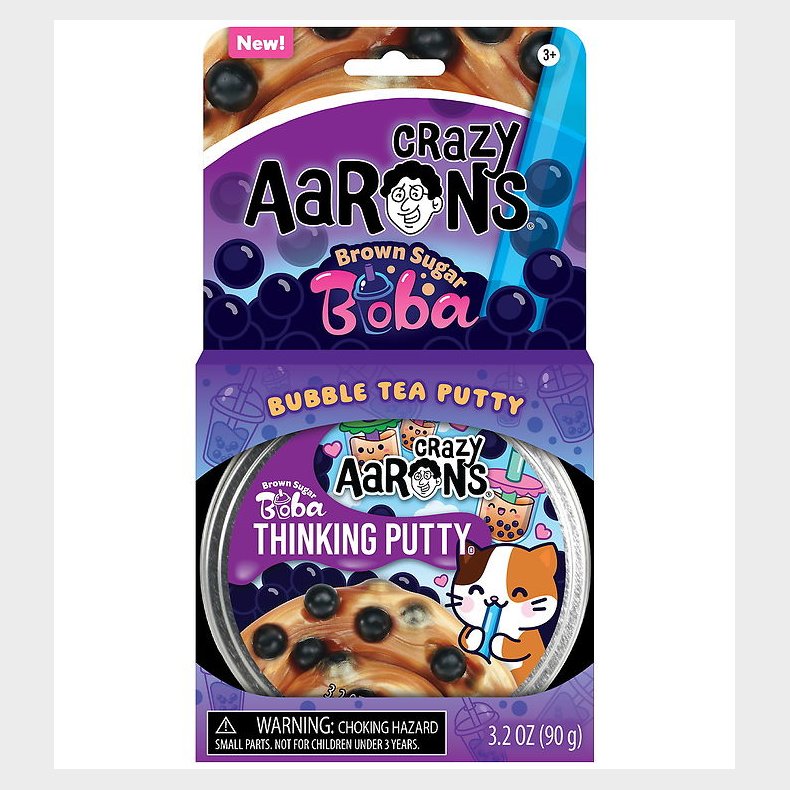 Crazy Aarons Putty - 90g - Brown Sugar Boba Bubble Tea