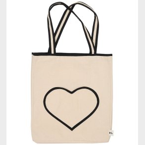 Design Letters Mulepose - In My Heart - Natural/Black