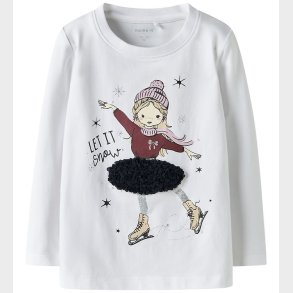 Name It Bluse - NmfSedra - Bright White