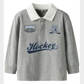 Name It Bluse - NmmSido - Grey Melange