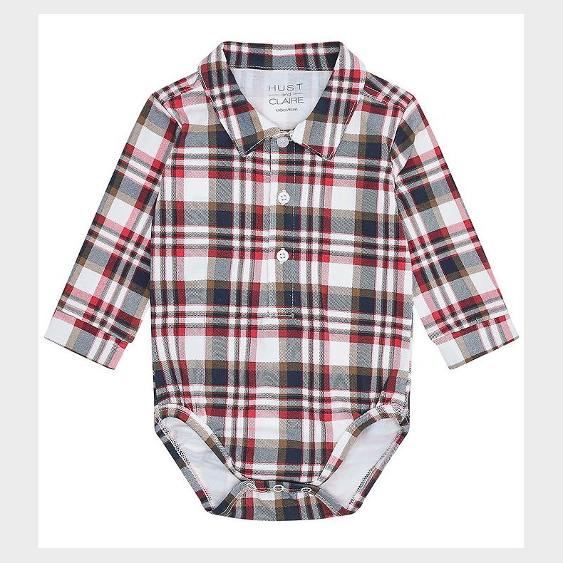 Hust and Claire Skjortebody l/ - HCBoye - Warm Red