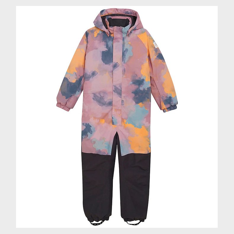 Color Kids Flyverdragt - AOP - Woodrose