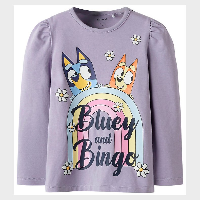 Name It Bluse - Noos - NmfJessie - Bluey - Lavender Gray