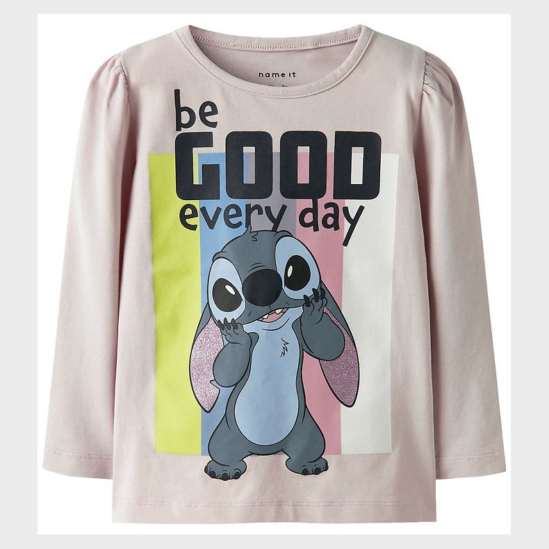 Name It Bluse - Noos - NmfDiana - Stitch - Lilac Marble