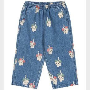 Konges Sljd Jeans - Magot - Bow Kitty Denim