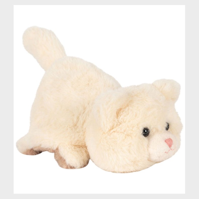 Konges Sljd Bamse - Flip Plush Animal - 17x12 cm - Beige