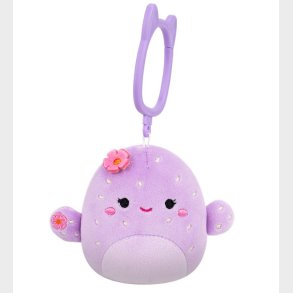 Squishmallows Bamse - 9 cm - Adrienne - Clip-on