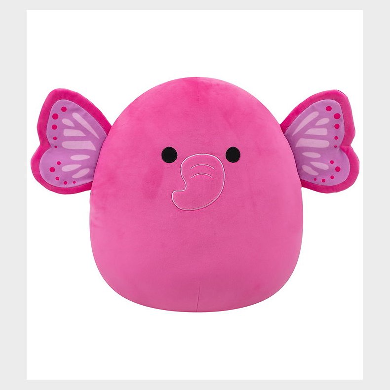 Squishmallows Bamse - 40 cm - Evelyn Butterfly Elephant