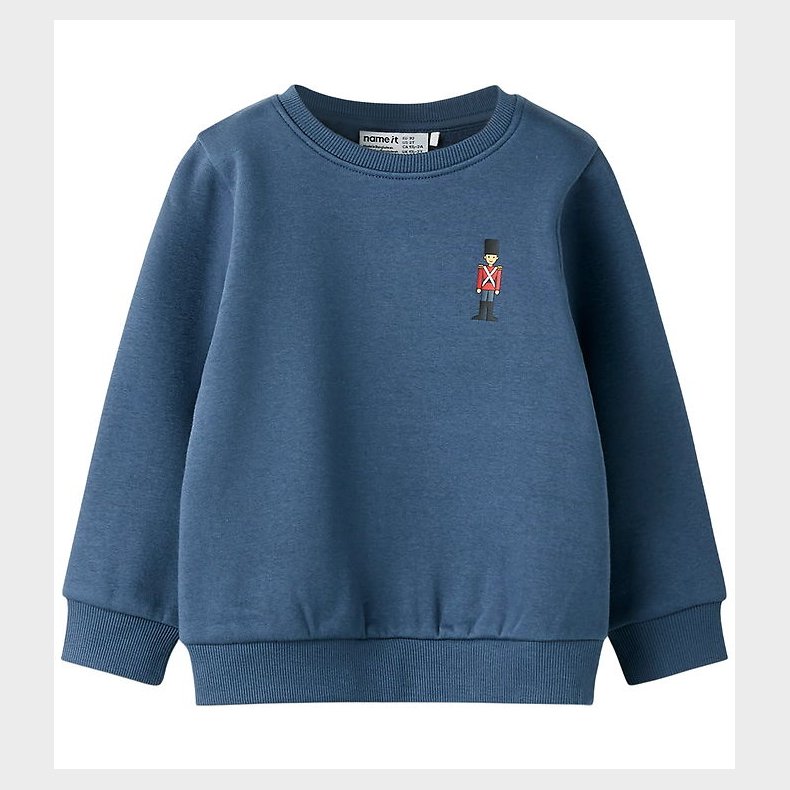 Name It Sweatshirt - NmmRopus - Vintage Indigo