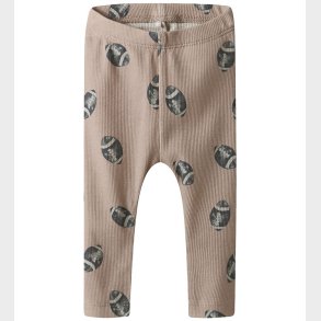 Name It Leggings - Rib - NbmSolution - Mushroom