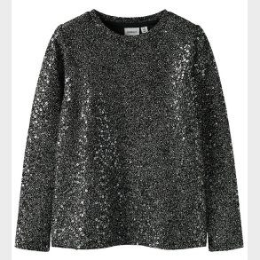 Name It Bluse - NkfSura - Sort m. Glimmer
