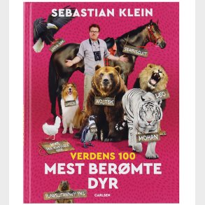 Forlaget Carlsen Bog - Verdens 100 Mest Bermte Dyr - DA