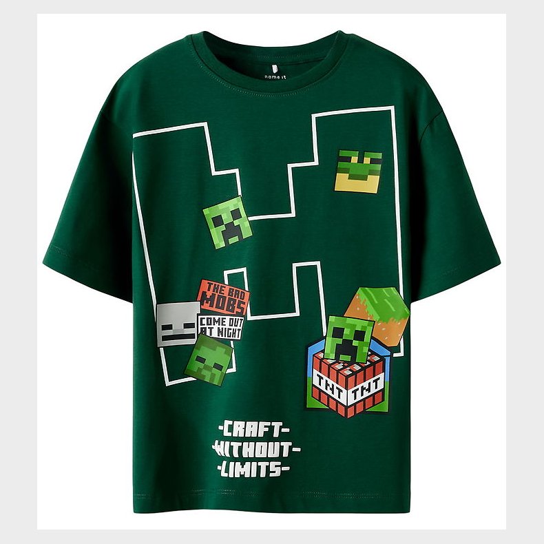Name it T-shirt - NkmNels - Minecraft - Bistro Green