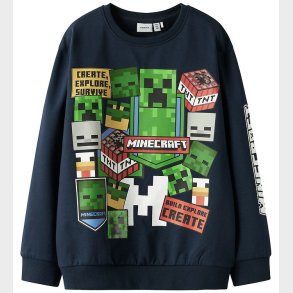 Name it Sweatshirt - NkmNeven - Minecraft - Navy Blazer