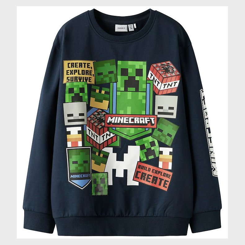 Name it Sweatshirt - NkmNeven - Minecraft - Navy Blazer